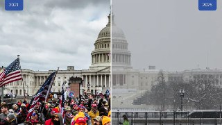 国会今天认证了大选结果。四年前 vs 今天。