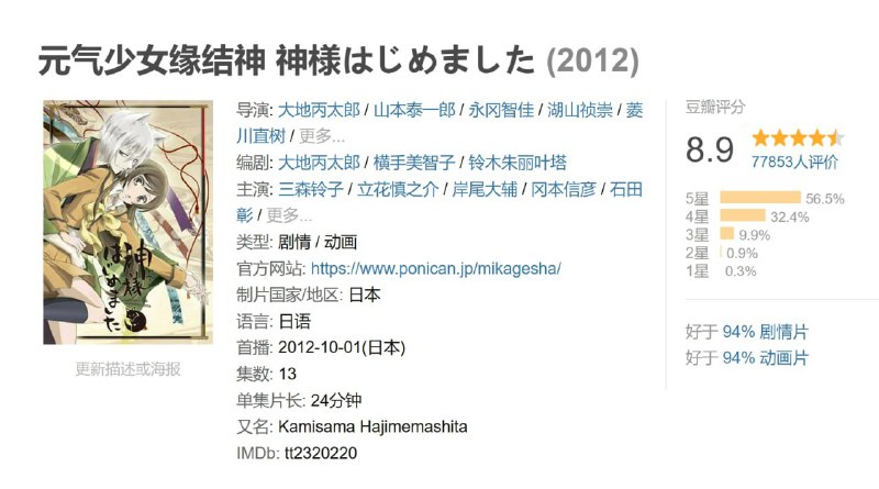 气少女缘结神