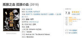 孤狼之血 孤狼の血 (2018)[免费在线观看][夸克网盘]